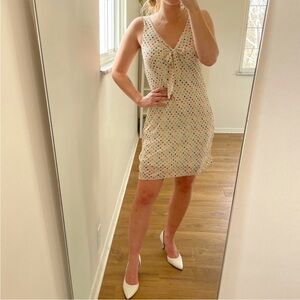 Alyn Paige New York polka dot dress